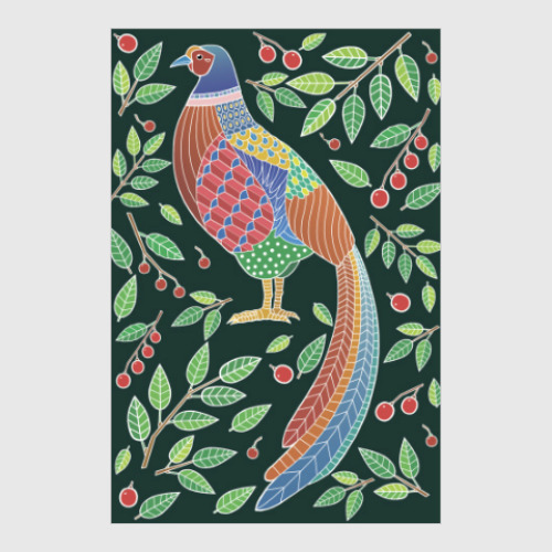 Постер Лесной фазан
