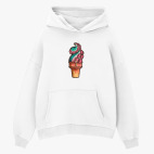 Толстовка худи оверсайз