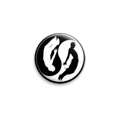 Значок 25мм  Parkour