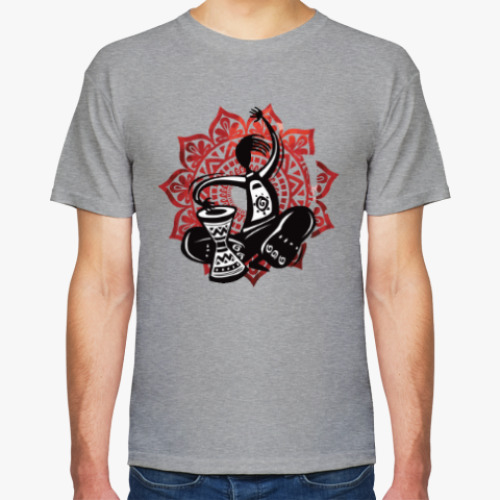 Футболка с принтом Yoga