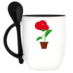 Кружка с ложкой