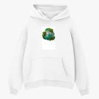 Толстовка худи оверсайз