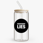 Банка с бамбуковой крышкой