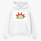 Толстовка худи оверсайз