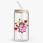 Банка с бамбуковой крышкой