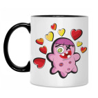 Кружка двухцветная