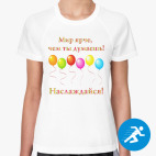 Женская спортивная футболка