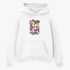 Толстовка худи оверсайз