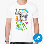 Мужская спортивная футболка