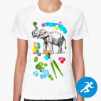 Женская спортивная футболка