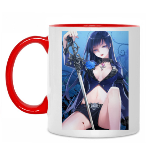 Кружка с принтом Anime art