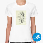 Женская спортивная футболка