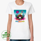 Женская футболка органик