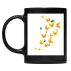 Кружка цветная UV-DTF