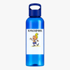 Прозрачная спортивная бутылка