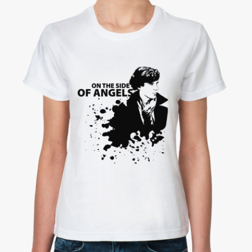 Классическая футболка On the side of Angel