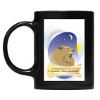 Кружка цветная UV-DTF