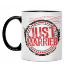 Кружка двухцветная