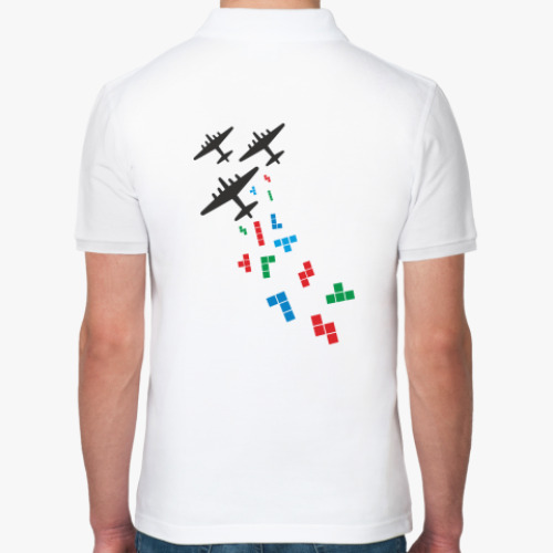 Рубашка поло с принтом Tetris