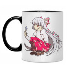 Кружка двухцветная