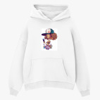 Толстовка худи оверсайз