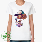 Женская футболка органик