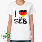 Женская футболка органик