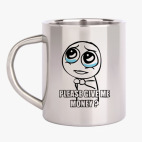 Кружка металлическая