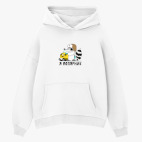 Толстовка худи оверсайз