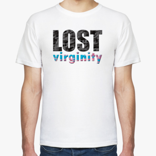 Футболка с принтом Lost virginity