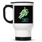 Космонавт в Бесконечной Вселенной