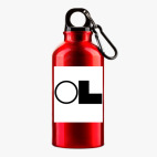 Металлическая бутылка 400 мл UV-DTF