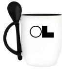 Кружка с ложкой