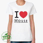 Женская футболка органик