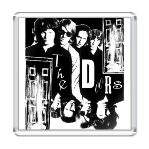Магнит с принтом The Doors #2