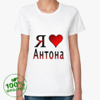 Женская футболка органик