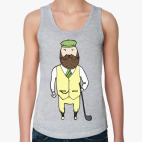 Джентльмен с клюшкой для гольфа