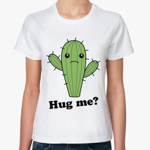 Классическая футболка Кактус