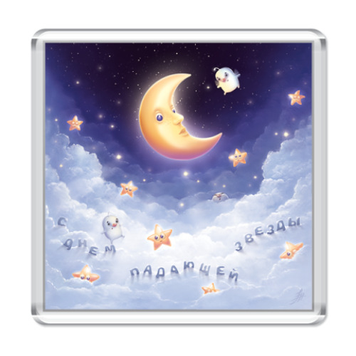 Магнит С днем падающей звезды