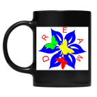 Кружка цветная UV-DTF