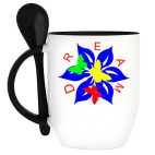 Кружка с ложкой