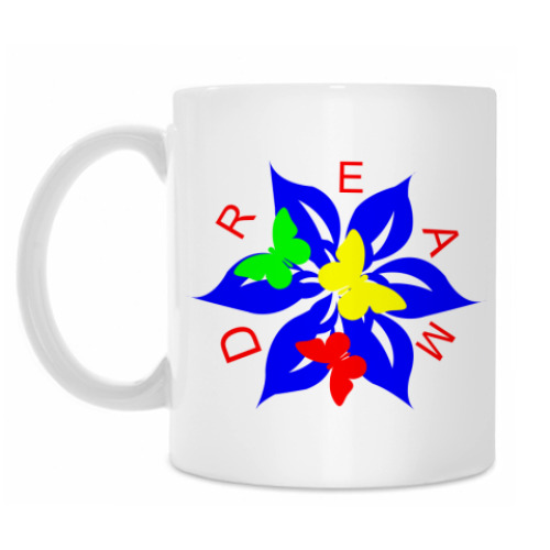 Кружка с принтом Dream