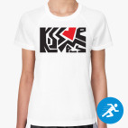 Женская спортивная футболка