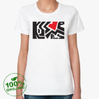 Женская футболка органик