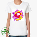 Женская футболка органик