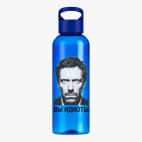 Прозрачная спортивная бутылка