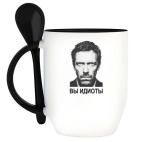 Кружка с ложкой