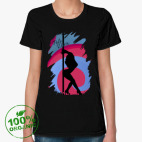 Женская футболка органик