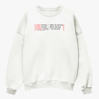 Свитшот оверсайз