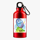 Металлическая бутылка 400 мл UV-DTF